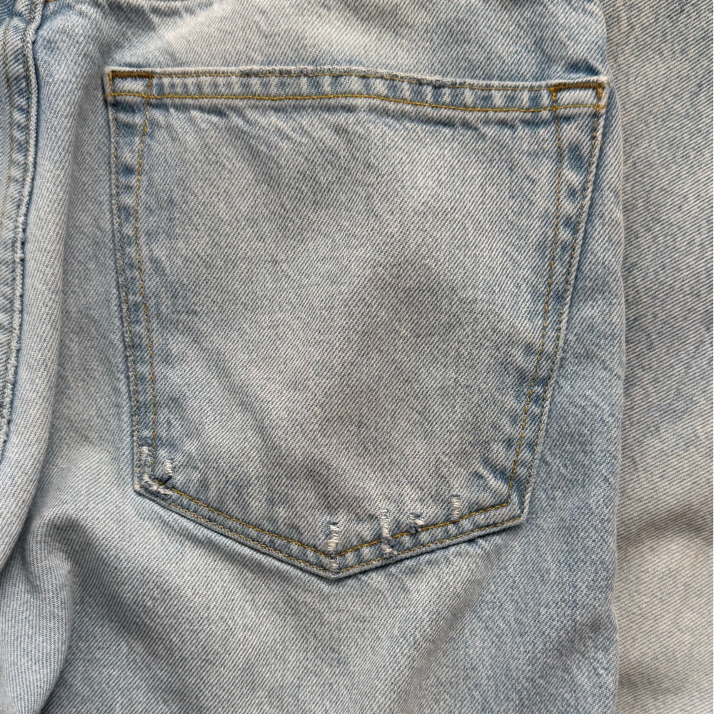 Imogene + Willie Ada Light Wash High Rise Straight Leg Jeans sz 24 - Picture 13 of 15